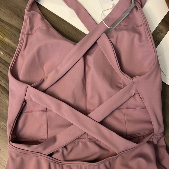 NWT :HALARA CRISSCROSS BACKLESS FLARE DANCE DRESS SMALL - Picture 12 of 13